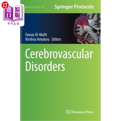 海外直订医药图书Cerebrovascular Disorders 脑血管疾病