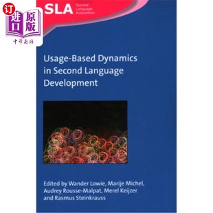 Second 基于使用 Based 动态 第二语言发展中 Dynamics Development 海外直订Usage Language