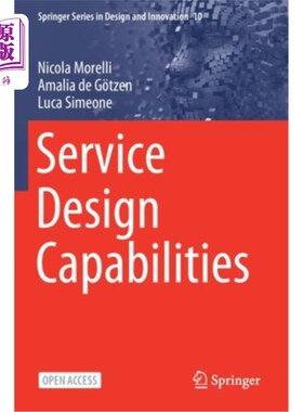 海外直订Service Design Capabilities 服务设计能力