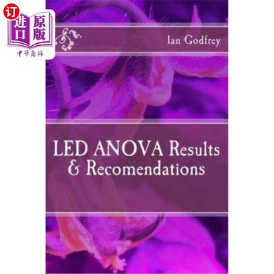 海外直订LED ANOVA Results & Recomendations LED方差分析结果与建议