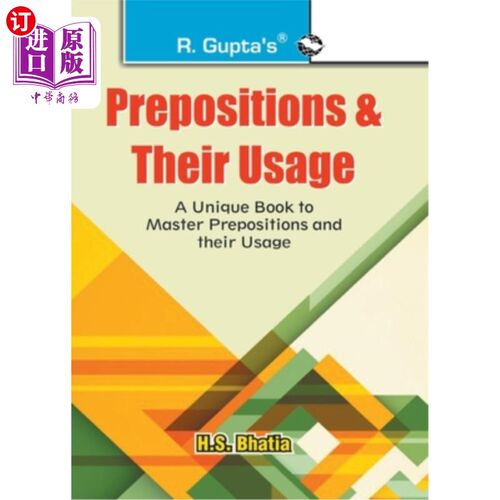 海外直订Preposition and their Usage 介词及其用法