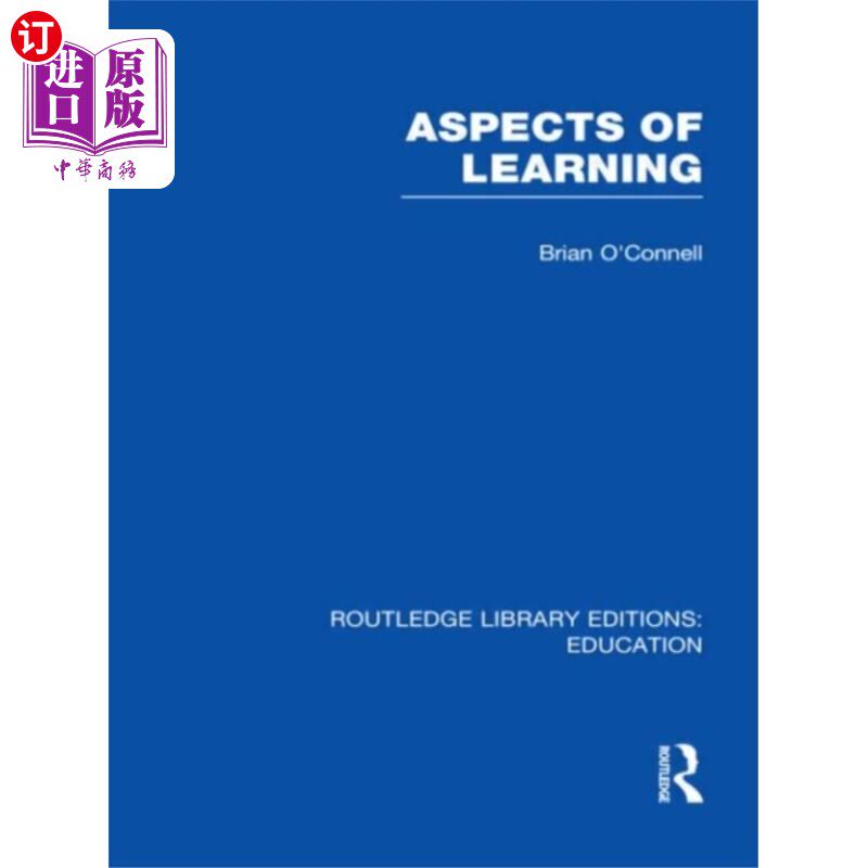 海外直订Aspects of Learning (RLE Edu O) 学习的方方面面(RLE Edu O)