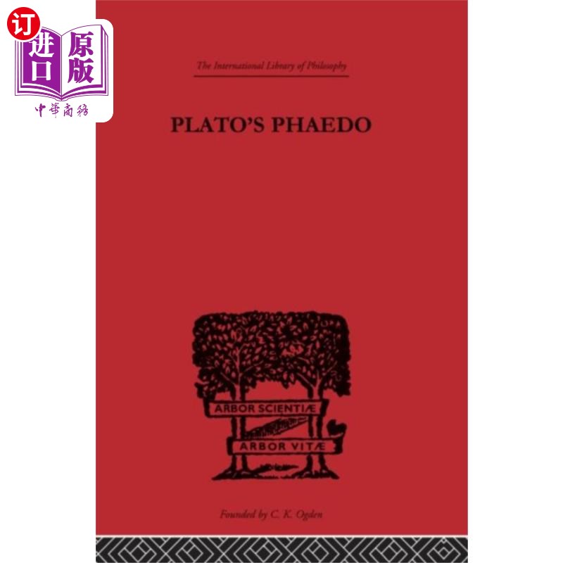 海外直订Plato's Phaedo 柏拉图的《斐多篇》