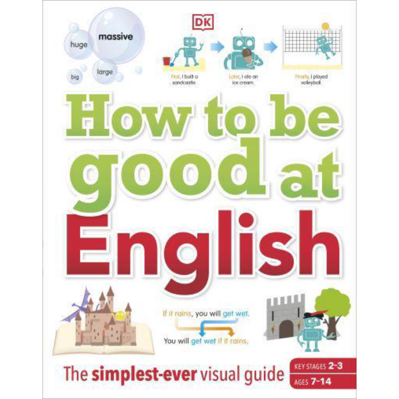 DK How to be Good at English DK如何活学英语 英文原版儿童绘本 精装 教材教辅 7到12岁【中商原版】