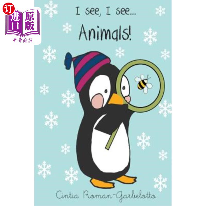 海外直订I See, I See...Animals 我明白了，我明白了…动物