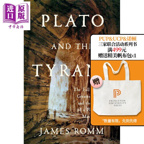 柏拉图与暴君 希腊王朝的覆灭 哲学杰作的诞生 詹姆斯罗姆 Plato and the Tyrant 英文原版 James Romm【中商原版】