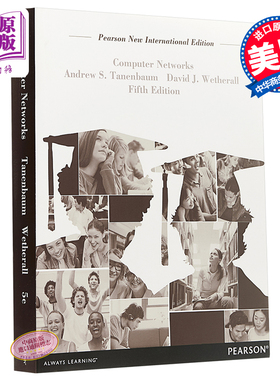 现货 计算机网络 第5版 英文原版 Computer Networks David J Tanenbaum【中商原版】
