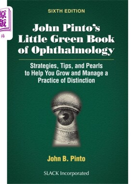 海外直订医药图书John Pinto's Little Green Book of Ophthalmology 约翰·平托的《眼科小绿皮书