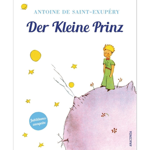 【德文版】小王子 德文原版 全彩插图精装版 德语原版 Der Kleine Prinz Saint Exupery The Little Prince 小王子德语版