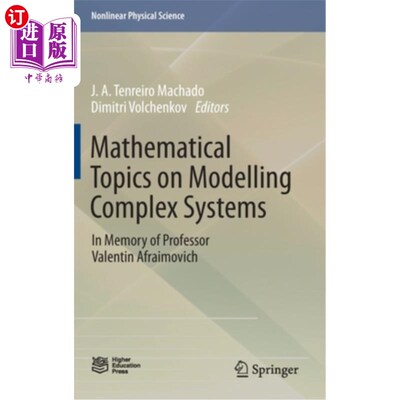 海外直订Mathematical Topics on Modelling Complex Systems: In Memory of Professor Valenti 复杂系统建模的数学主题:纪