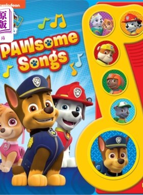海外直订Nickelodeon: Paw Patrol: Pawsome Songs Nickelodeon:《爪巡逻队:爪歌
