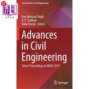2019年Arice论文集精选 Civil 土木工程进展 2019 Arice Proceedings Select Engineering 海外直订Advances