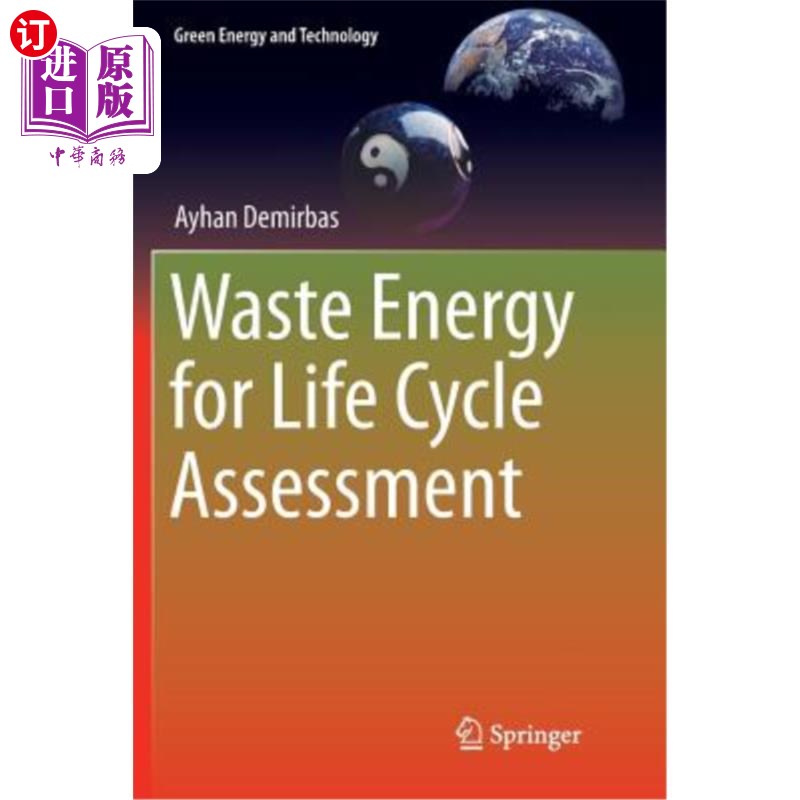 海外直订Waste Energy for Life Cycle Assessment 用于生命周期评估的浪费能源