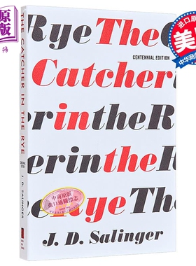 麦田里的守望者英文版 塞林格百年诞辰纪念版 麦田里的守望者英文原版 The Catcher in the Rye 麦田里的守望者原著原版英语小说书