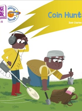 海外直订Reading Planet: Rocket Phonics - Target Practice... 阅读星球:火箭拼读-目标练习-硬币狩猎-黄色