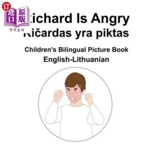Ric 英语立陶宛语 piktas Lithuanian Richard Children Ri& Angry Biling 海外直订English 269;ardas yra