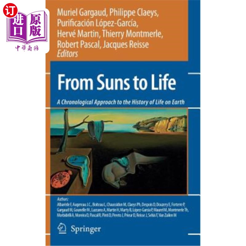 海外直订From Suns to Life: A Chronological Approach to the History of Life on Earth 从太阳到生命:地球生命史的时间