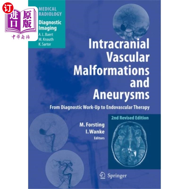 海外直订医药图书Intracranial Vascular Malformations and Aneurysms 颅内血管畸形和动脉瘤