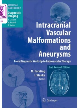 海外直订医药图书Intracranial Vascular Malformations and Aneurysms 颅内血管畸形和动脉瘤