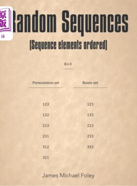 海外直订Random Sequences: (Sequence Elements Ordered) 随机序列:(序列元素有序)