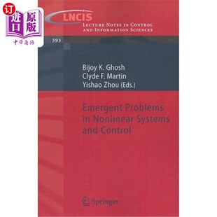 海外直订Emergent Problems in Nonlinear Systems and Control 非线性系统与控制中的突发问题