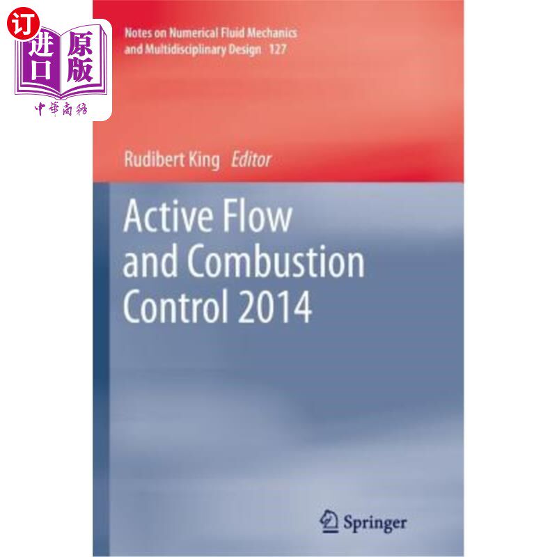 海外直订Active Flow and Combustion Control 2014 主动流量和燃烧控制2014