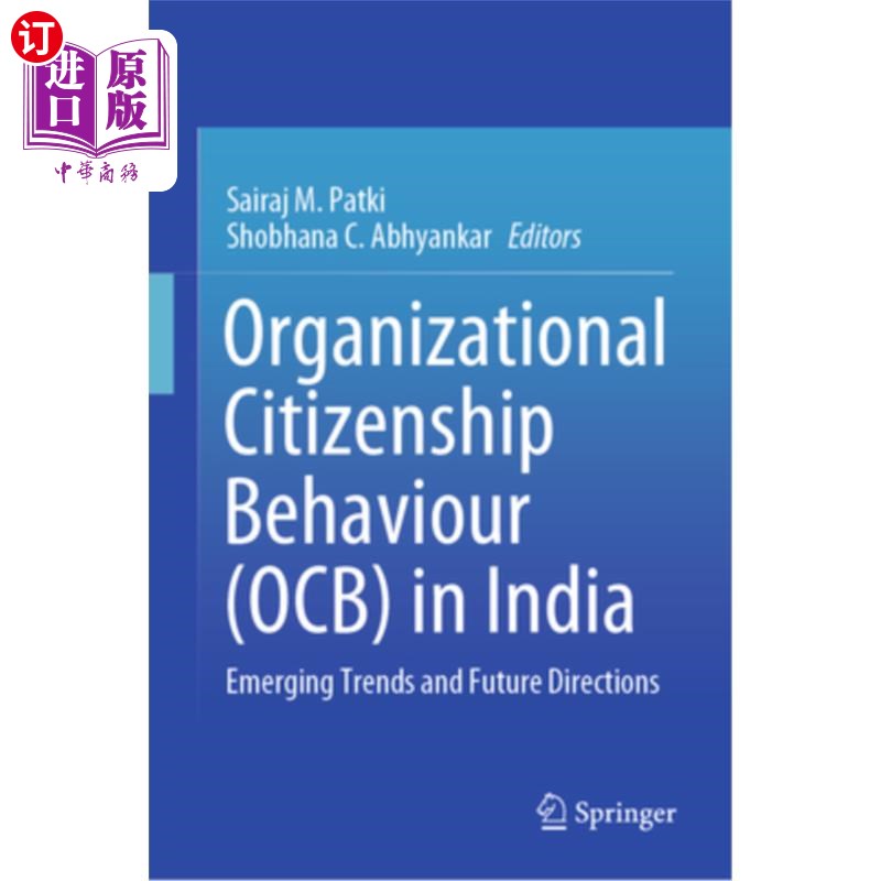 海外直订Organizational Citizenship Behaviour (Ocb) in India: Emerging Trends and Future  印度的组织公民行为：新趋势