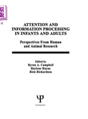 海外直订Attention and information Processing in infants ... 婴儿和成人的注意和信息加工