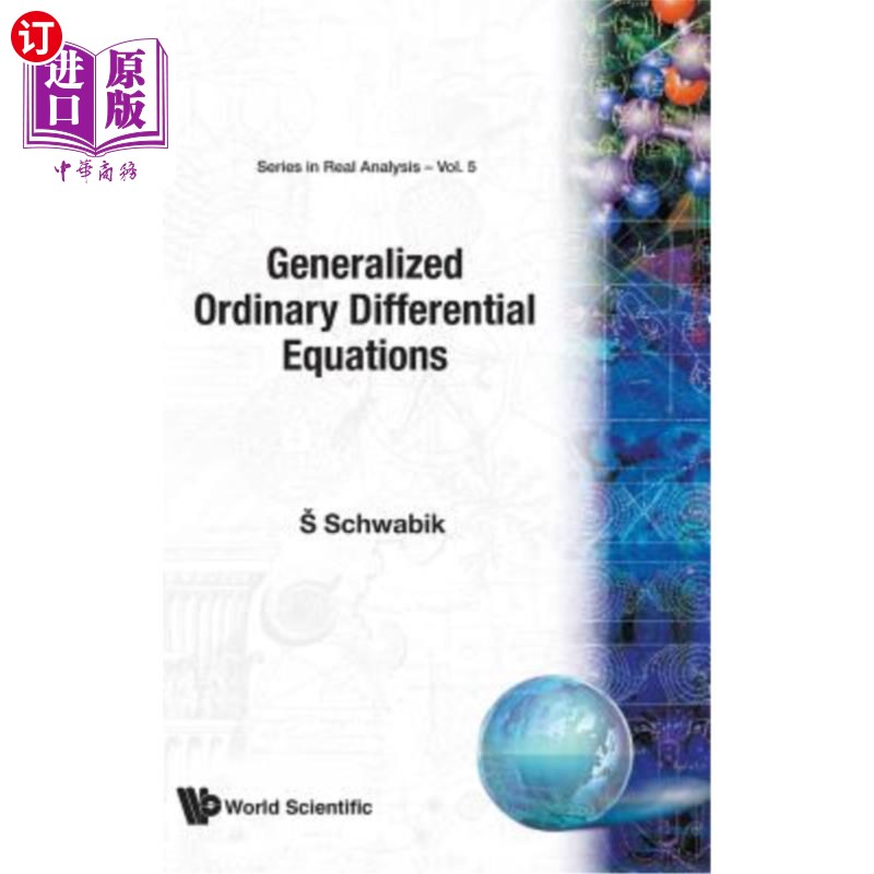 海外直订Generalized Ordinary Differential Equations 广义常微分方程
