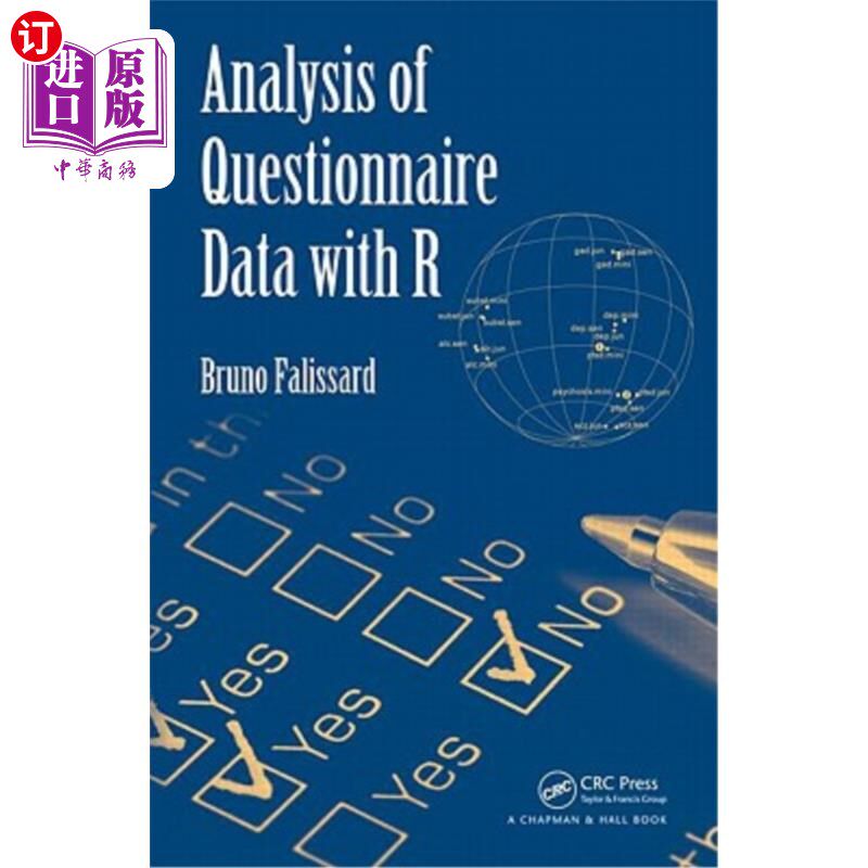 海外直订Analysis of Questionnaire Data with R 用R分析问卷数据