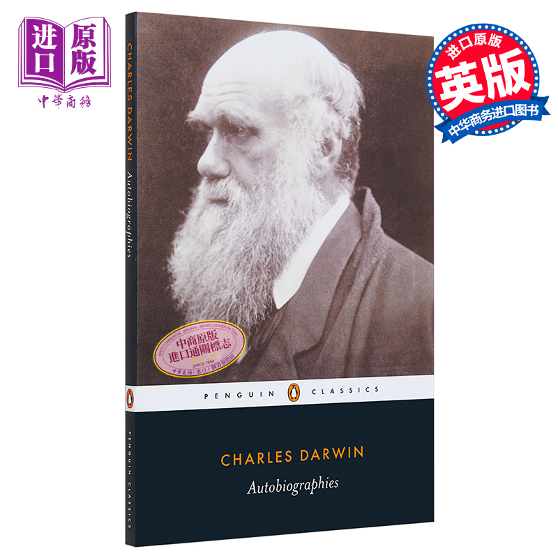【中商原版】Autobiographies 达尔文自传 英文原版 Charles Darwin