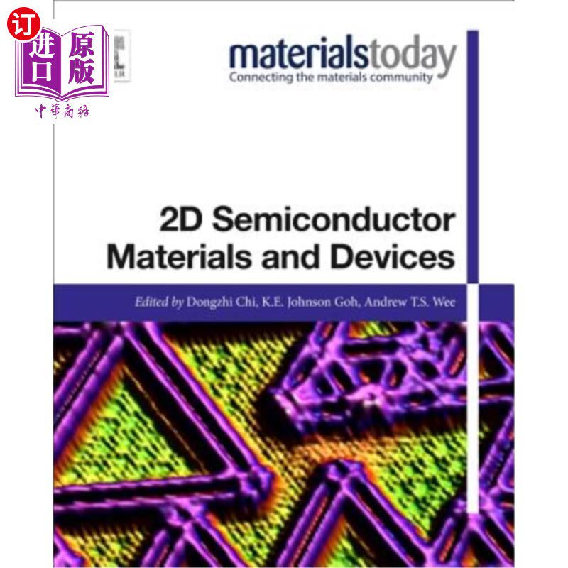 海外直订2D Semiconductor Materials and Devices 二维半导体材料与器件