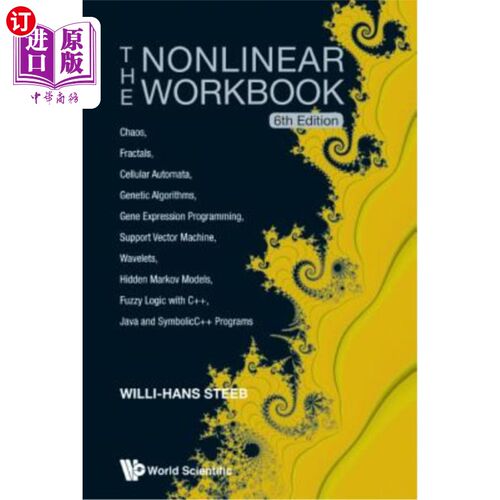 海外直订Nonlinear Workbook, The: Chaos, Fractals, Cellular Automata, Genetic Algorithms, 非线性工作手册：混沌、分形