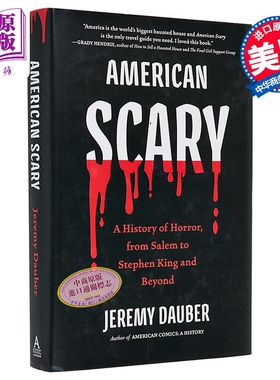 美式恐怖 从萨勒姆到斯蒂芬金以来的恐怖史 英文原版 American Scary Jeremy Dauber【中商原版】