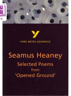 海外直订Selected Poems from Opened Ground: York Notes Ad... 《开阔地带诗歌选集:约克笔记高级版