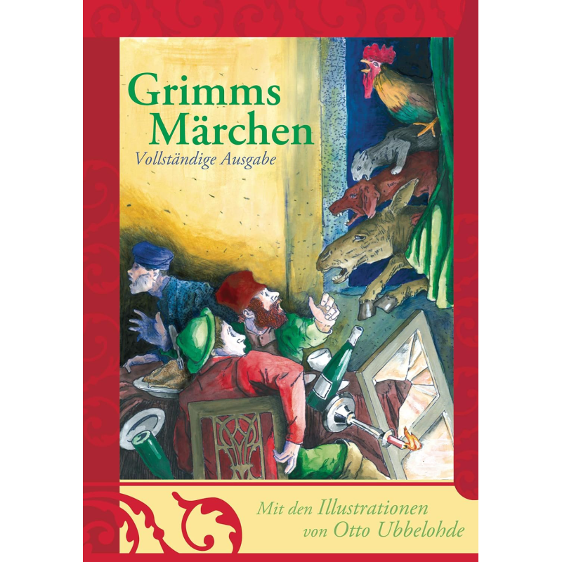 预售 【德文版】格林童话 德语原版 Grimms Marchen 灰姑娘 白雪公主 小红帽 童话书 德语原版书 格林兄弟 Jacob und Wilhelm Grim
