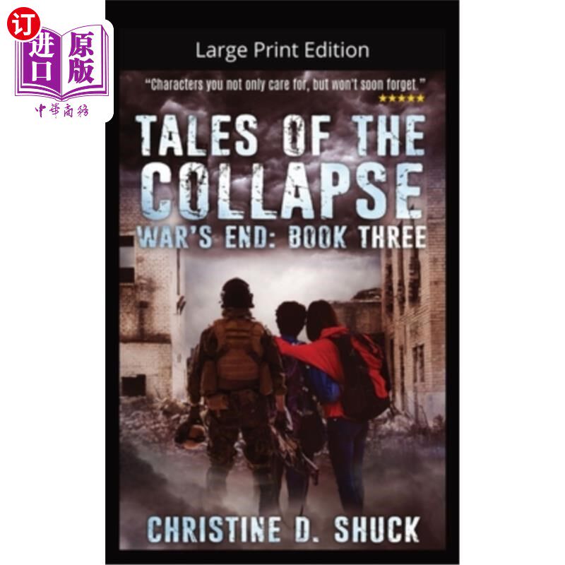 海外直订Tales of the Collapse - Large Print 崩溃的故事-大型印刷
