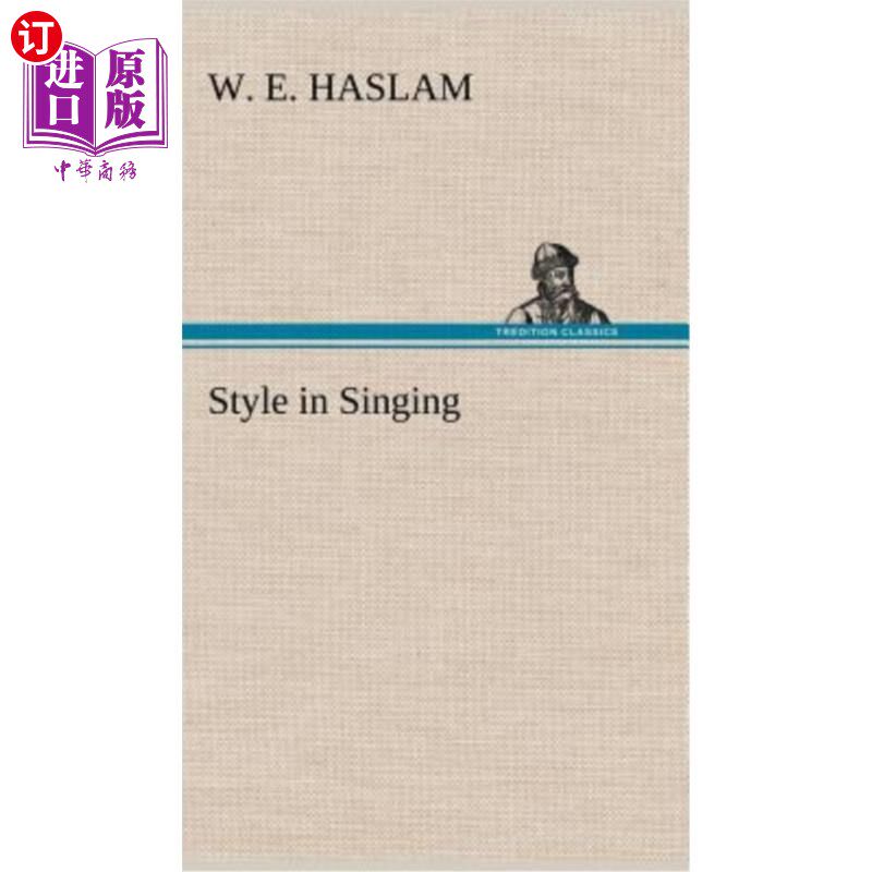 海外直订Style in Singing 歌唱风格