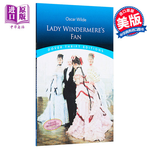 奥斯卡·王尔德：温德米尔夫人的扇子 豆瓣阅读 英文原版 Lady Windermere's Fan Oscar Wilde【中商原版】