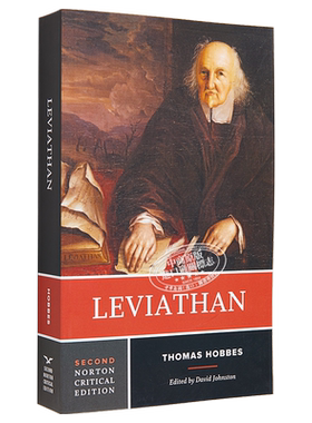 Leviathan Second Edition 英文原版 利维坦 Thomas Hobbes【中商原版】