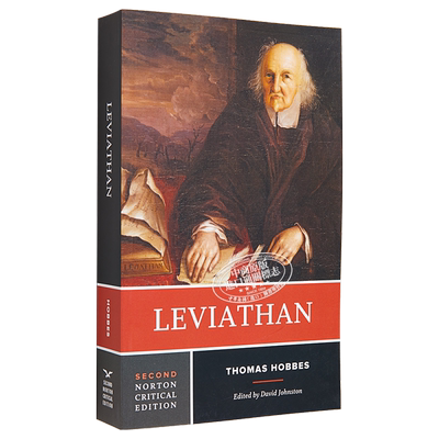 Leviathan Second Edition 英文原版 利维坦 Thomas Hobbes【中商原版】