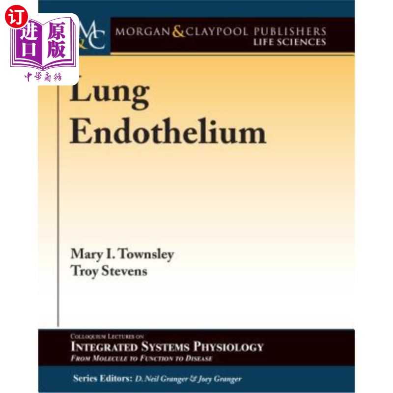 海外直订医药图书Lung Endothelium 肺内皮 - 实物图