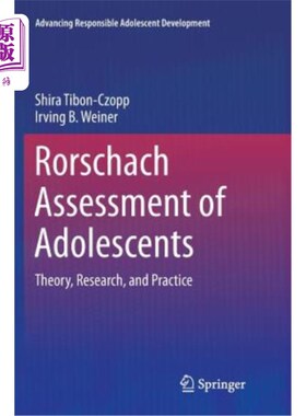 海外直订Rorschach Assessment of Adolescents: Theory, Research, and Practice 青少年罗夏测验:理论、研究与实践