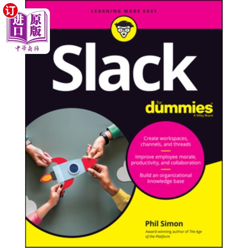 海外直订Slack for Dummies 傻瓜的懈怠