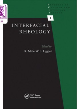 海外直订Interfacial Rheology 界面流变学