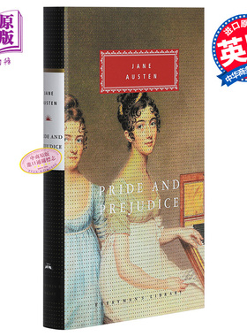 傲慢与偏见 简奥斯汀 英文原版 Pride and Prejudice Jane Austen Everyman's Library Classics 人人文库系列 英版精装