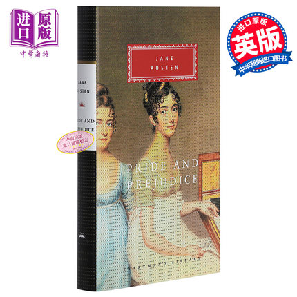 傲慢与偏见 简奥斯汀 英文原版 Pride and Prejudice Jane Austen Everyman's Library Classics 人人文库系列 英版精装