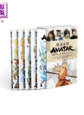 预售 降世神通最后的气宗合集套装 英文原版 Avatar The Last Airbender Omnibus Boxed Set Gene Luen Yang【中商原版】