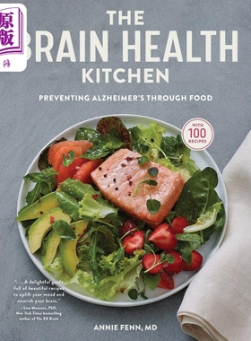预售 大脑健康厨房 通过食物预防老年痴呆症 英文原版 The Brain Health Kitchen Annie Fenn【中商原版】