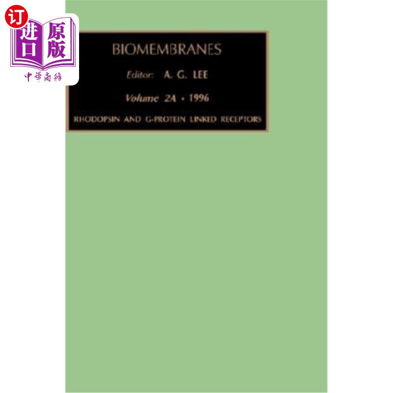 海外直订Rhodopsin and G-Protein Linked Receptors, Part a 视紫红质和G-蛋白连接受体，a部分